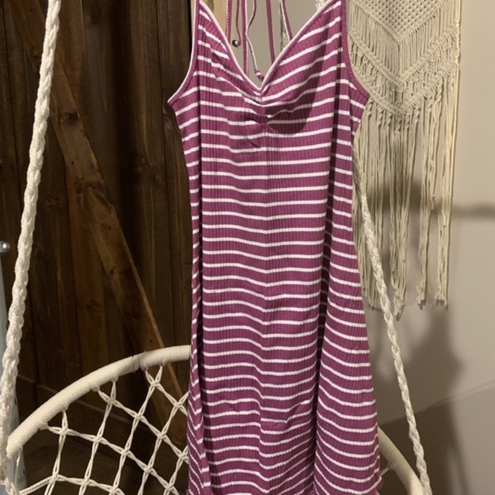 NWT Abercrombie & Fitch Stripe Summer Dress Medium